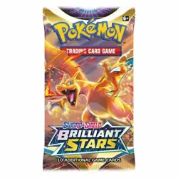 Pokemon TCG 1x Booster Pack BRILLIANT STARS SWSH9 - ENG ENGLISH - Image 1