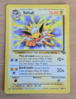 Carte Pokemon : Voltali 20/64 Edition 2 Jungle Wizards Francaise - Image 1