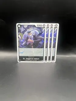 St. Jaygarcia Saturn OP13-083 R One Piece Carrying On His Will Playset X4 - Image 1