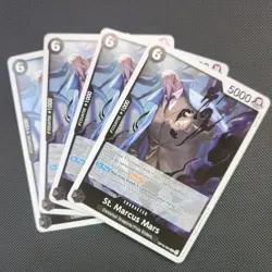 4x St. Marcus Mars OP13-091 Carrying On His Will Foil X4 Playset One Piece - Image 1