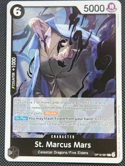 4x St. Marcus Mars OP13-091 Carrying On His Will Foil X4 Playset One Piece - Image 2