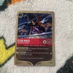 Disney Lorcana - Winterspell- Elisa Maza Transformed Gargoyle - 30/P3 Promo - Image 1