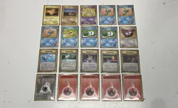 1996 Pokemon (Pocket Monster) Non Holo Trading Card Bundle (Set Of 20) - Image 1