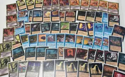 Mixed 1995 Magic: The Gathering (White Border) Trading Card Bundle (Set Of 100) - Image 1