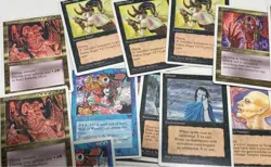 Mixed 1995 Magic: The Gathering (White Border) Trading Card Bundle (Set Of 100) - Image 2