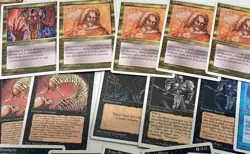 Mixed 1995 Magic: The Gathering (White Border) Trading Card Bundle (Set Of 100) - Image 3