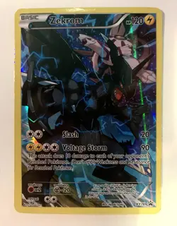 Pokemon TCG Zekrom Black Star Promos Holo Card XY76 - Image 1