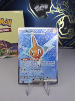 Rotom Ex 111/094 Phantasmal Flames Pokemon Card. Pack Fresh. Free Delivery. - Image 1