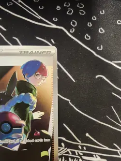 Pokemon TCG Penny Paldean Fates Trainer Holo Card 239/091 Illustration Rare - Image 4