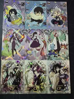 Demon Slayer Collectible Character Cards Tanjiro Kamado Nezuko 5 x Sealed Packs - Image 2