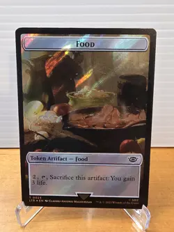 SURGE FOIL Orc Army (19) / Food (23) Token - MTG The Lord of the Rings - Image 2