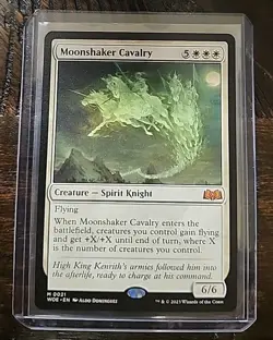 MTG - Moonshaker Cavalry Wilds of Eldraine - Unplayed - Centered- Mint - Image 1