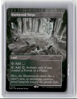 2024 Duskmourn: House of Horror - Showcase Hushwood Verge Rare Regular - Image 1