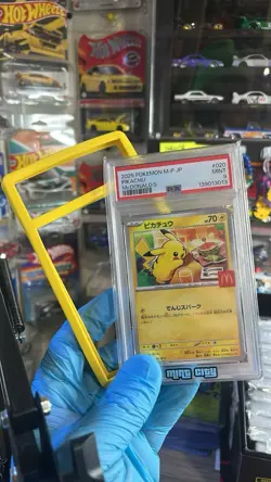 McDonald’s Pikachu Pro Jap. PSA 9 with Yellow Bumper - Pokemon Slabby PSA 9 - Image 2