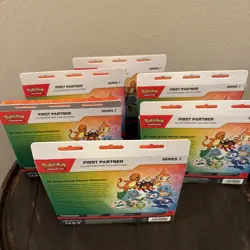 POKEMON TCG FIRST PARTNER ILLUSTRATION COLLECTION SERIES 1 BOX (6 BOXES) - Image 3