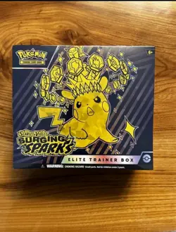 Pokemon TCG Surging Sparks ETB, Factory Sealed - Image 1