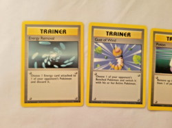 VTG 1999 Pokemon Base Set 15 Lot ALL C/U Trainers Full Heal Revive Potion LP/NM! - Image 4