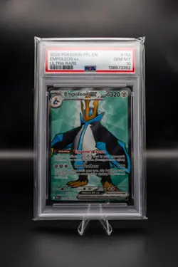 2025 POKEMON PFL EN-PHANTASMAL FLAMES ULTRA RARE #114 EMPOLEON EX PSA 10 - Image 3