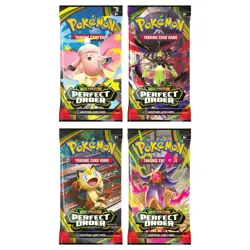 Pokemon TCG Mega Evolution Perfect Order Booster Box (36 Packs) Pre Sale IN HAND - Image 3