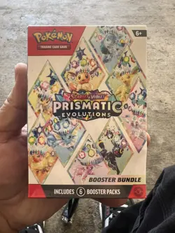 Pokemon Booster Bundle Box Scarlet & Violet Prismatic Evolutions 2025 English - Image 1