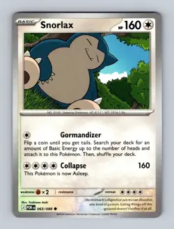 Pokemon TCG - ME03: Perfect Order (POR EN) - Snorlax - 063/088 - Image 1