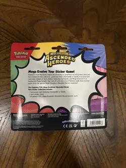 Pokemon TCG Mega Evolution Ascended Heroes Tech Sticker Collection Charmander - Image 2