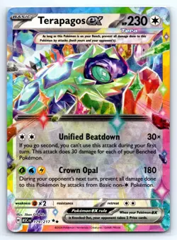 Pokemon Terapagos ex ME: Ascended Heroes (ASC) Holo 179/217 NM - Image 1