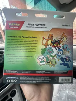 Pokemon TCG First Partner Illustration Collection Series 1 New Sealed In Hand! - Image 2