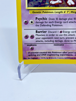 Mewtwo 010/102 Pokemon Base Set Holo Unlimited Edition Moderately Played - Image 5