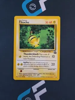 Pikachu 27/53 Wotc Pokemon TCG Black Star Promo - Image 1