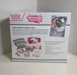 Pokemon TCG: Scarlet & Violet Sealed White Flare ETB Elite Trainer Box - Image 3
