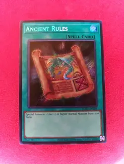 Ancient Rules Secret Rare Legendary Collection Kaiba LCKC-EN039 NM - Image 1