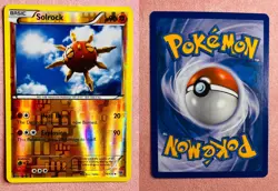 Solrock | 74/135 | Plasma Storm | 2013 Vintage Pokemon Card Reverse Holo | LP - Image 3