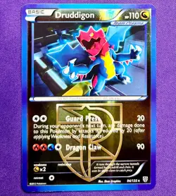 Druddigon | 94/135 | Plasma Storm | 2013 Vintage Pokemon Card Reverse Holo | LP - Image 1