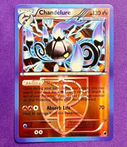 Chandelure | 16/116 | Plasma Freeze | 2013 Pokemon TCG Card | Reverse Holo | LP - Image 1