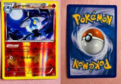 Lampent | 22/135 | Plasma Storm | 2013 Vintage Pokemon Card Reverse Holo | LP - Image 3