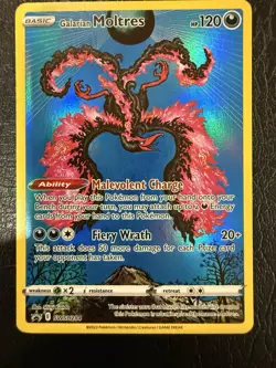 Galarian Moltres SWSH284 SWSH: Sword & Shield Promo Cards Holo NM - Image 1