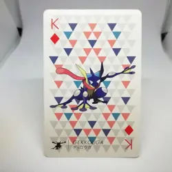 Greninja K DIA Pokemon trump playing card Y YVELTAL Back Nintendo JAPAN - Image 1