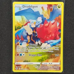 Druddigon - TG09/TG30 - Ultra Rare - Silver Tempest - Pokemon Card - MP - Image 1