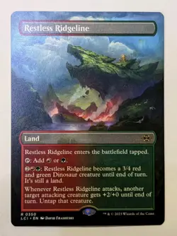 Restless Ridgeline (Borderless) The Lost Caverns of Ixalan - MTG RARE - Image 1
