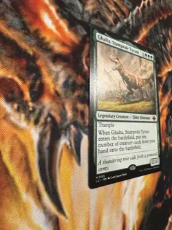 MTG Magic Ghalta, Stampede Tyrant The Lost Caverns of Ixalan Regular NM - Image 3
