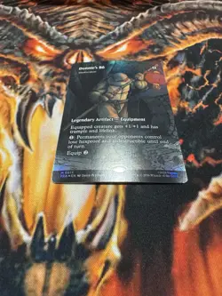 NM Borderless Donnie's Bo, MTG, TMNT, Magic the Gathering, 17 foil - Image 5