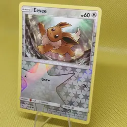 Eevee 49/68 Hidden Fates Common Basic Reverse Holo HP 60 Pokemon TCG - Image 1