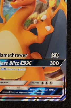 2019 Pokemon Hidden Fates Charizard GX 9/68 EX-NM - Image 4