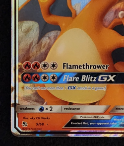 2019 Pokemon Hidden Fates Charizard GX 9/68 EX-NM - Image 5