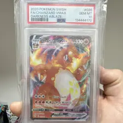 Pokemon Charizard VMAX Ultra Rare Holo Darkness Ablaze #020 PSA 10 2020 - Image 3