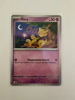 Abra Common ME01: Mega Evolution 054/132 NM Pokemon - Image 1