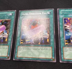 Yu-Gi-Oh! Ultra Evolution Pill IOC-097 Rare 1st Edition Played x3 Playset - Image 4