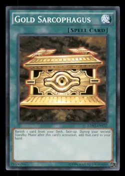 Yugioh Gold Sarcophagus #LDK2-ENY22 Legendary Decks II LP - Image 1