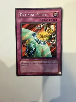 Yu-Gi-Oh! Draining Shield AST-054 Ancient Sanctuary Trap-Normal Card - Image 1